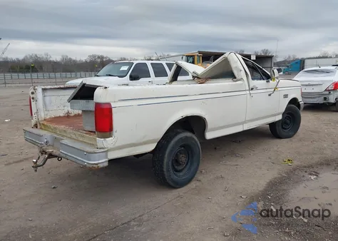 1991 Ford F250 from USA, damaged, VIN 1FTHF25Y5MLA24082